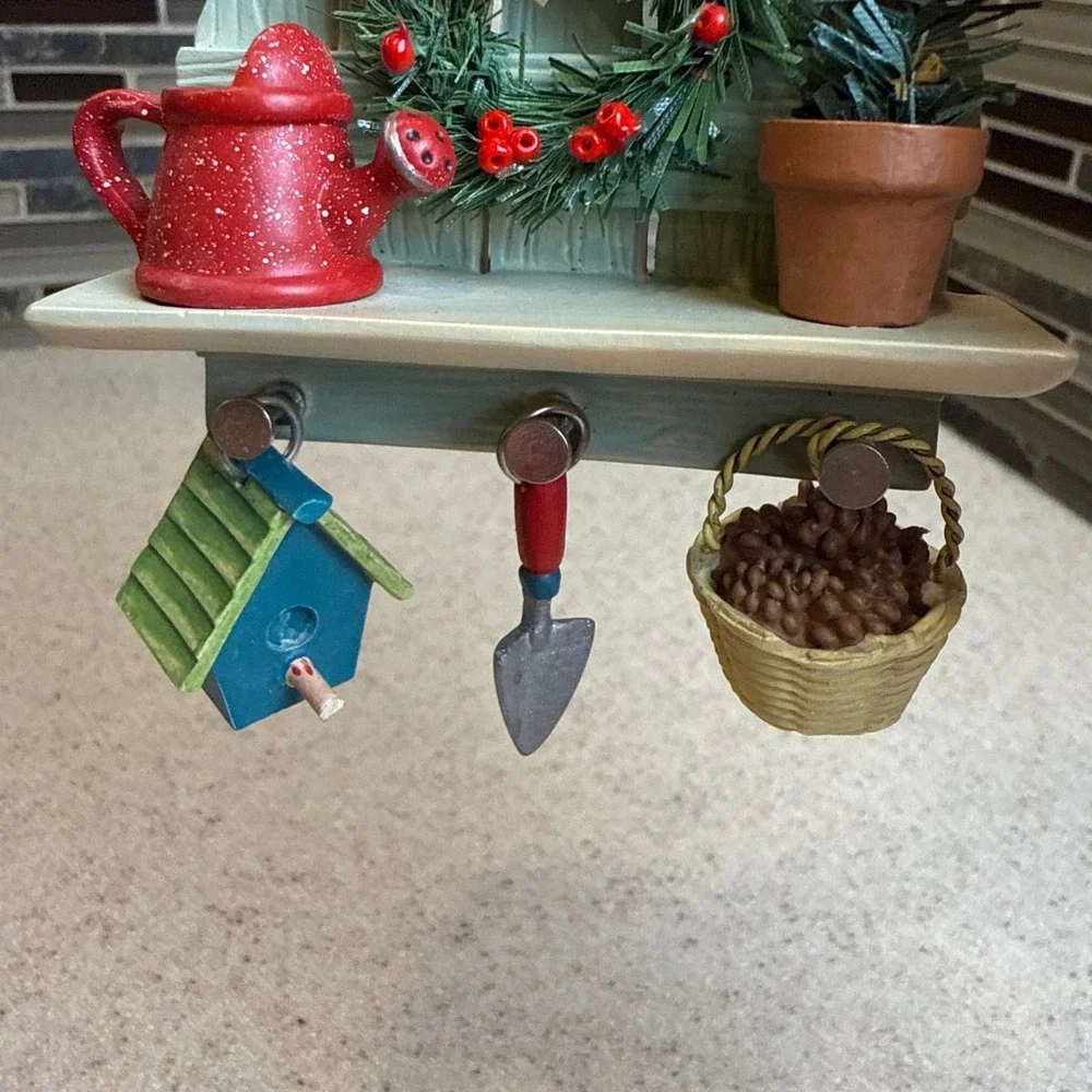 Hallmark Keepsake Ornament 2002 Gardener's Christmas Corner Tammy Haddix Boxed
